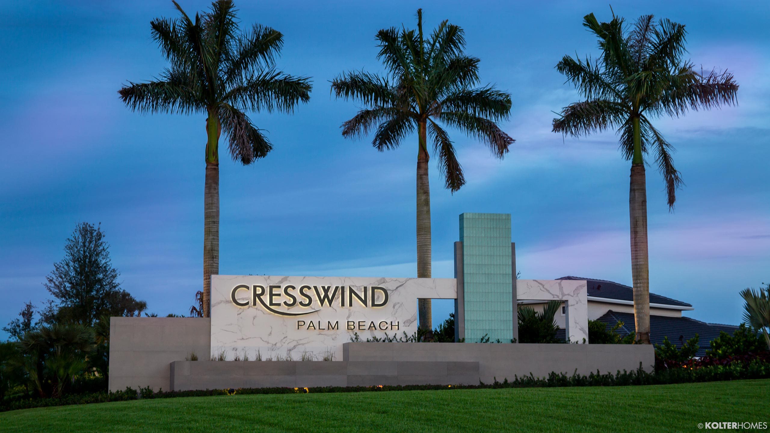 Cresswind Community Sign